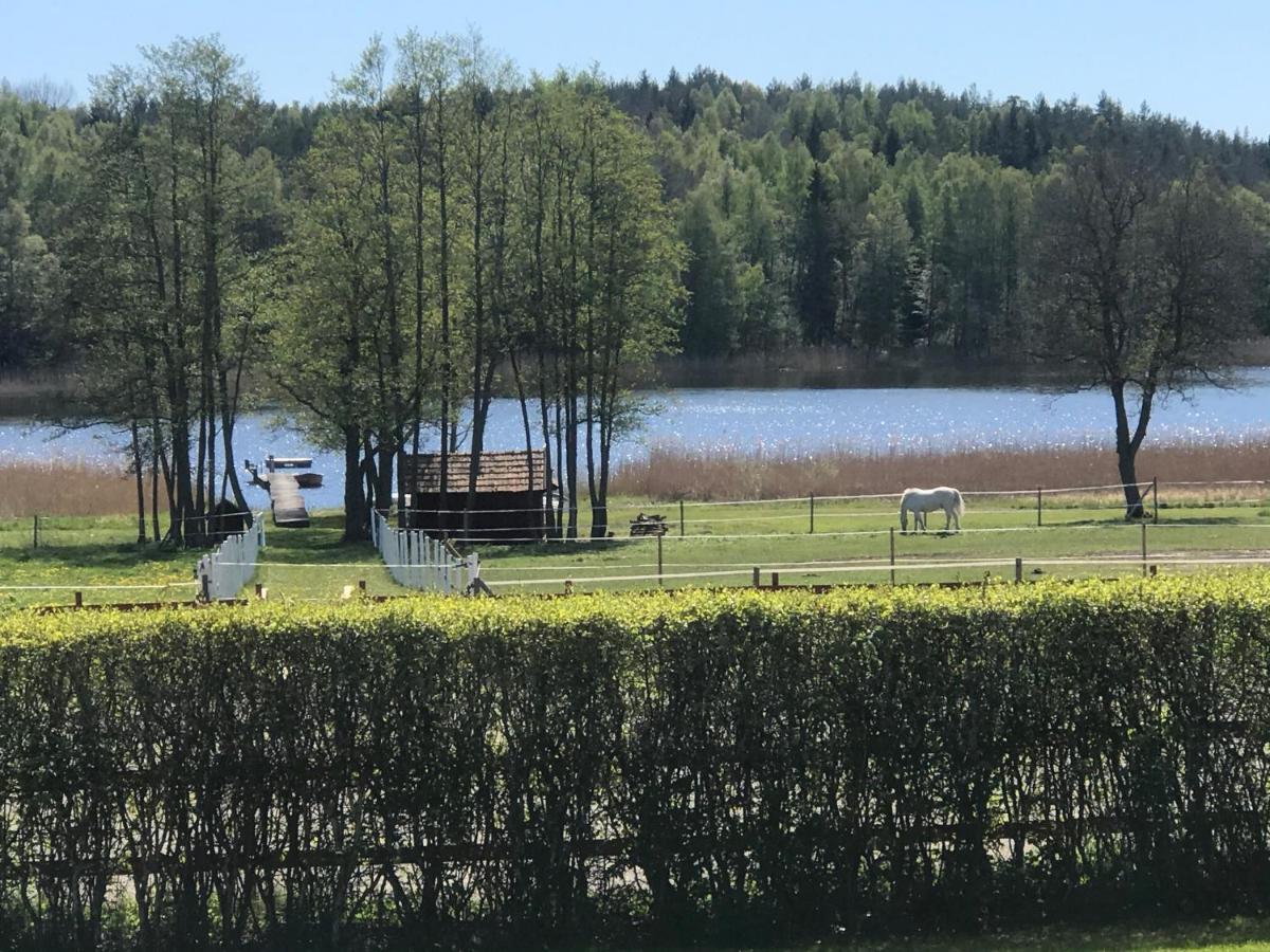 Cozy Lodge At Horse Farm With Lake And Sauna Holo  Exteriör bild